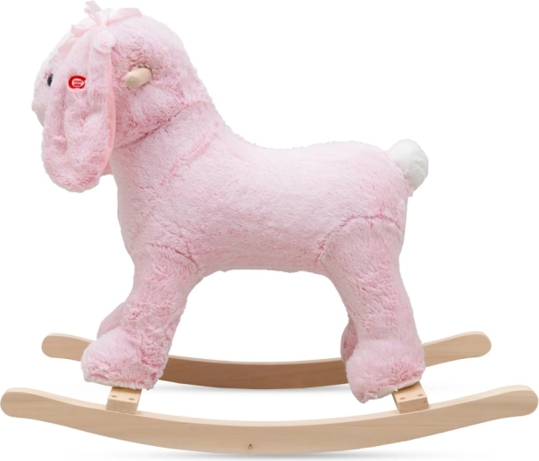 Soft plush for comfortable rocking