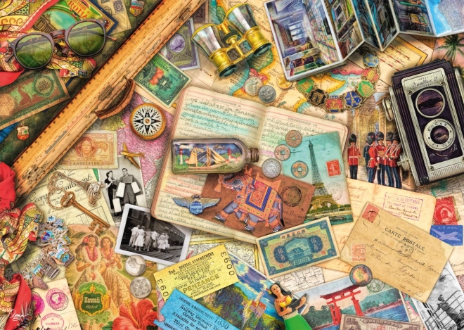 Schmidt Puzzle Travel Memories 1000 Pieces