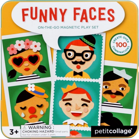 Magnetic Puzzle Happy Faces