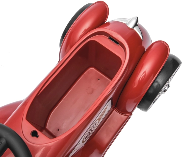 Storage space under the seat