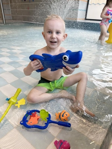 Zábava do bazénu i do vany