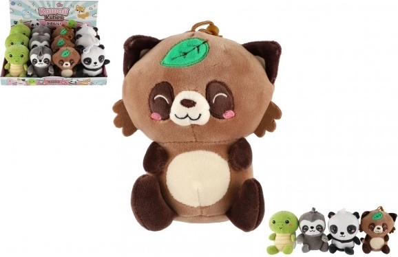 Plysbamse-nøglering dyr 10 × 13 cm