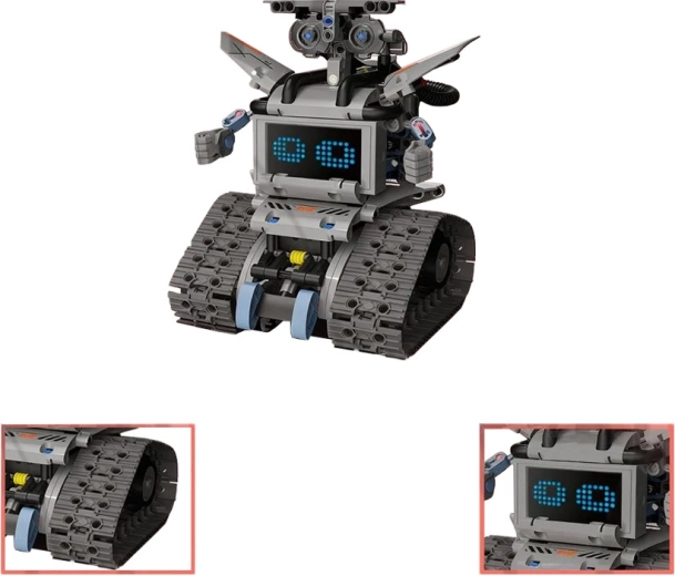 Telecomando e movimento fluido su cingoli