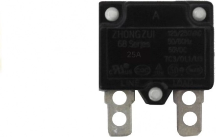 25 A Fuse for Battery-Powered Vehicles