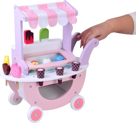 Mobil bod med markise og opbevaringsplads