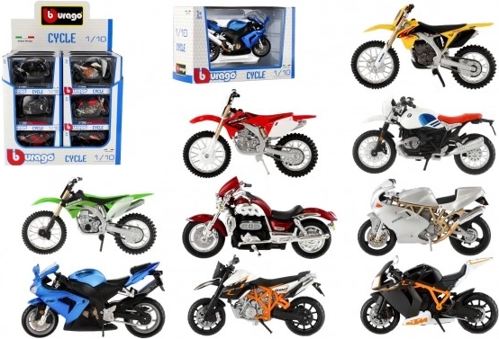 Bburago kovový model motorky 1:18