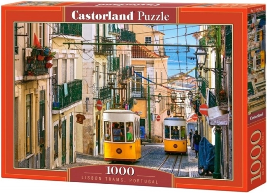 Puzzle 1000 pieces Lisbon Tramways Portugal