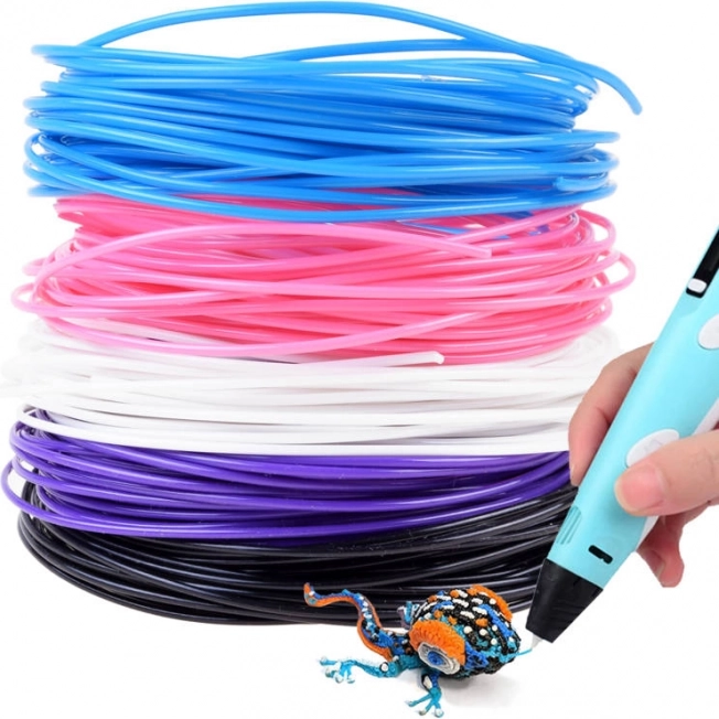 Replacement Refills for 3D Pen – Set of 5 Colors – Spare