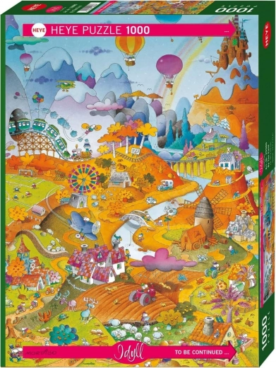 Puzzle 1000 pieces Idyll - Field