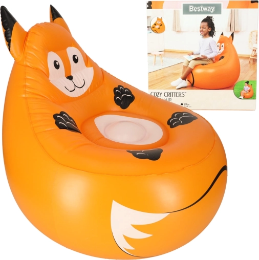 Poltrona gonfiabile per bambini BESTWAY – Volpe