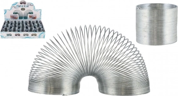 Fém varázs rugó Slinky