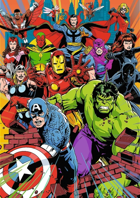 Puzzle Trefl Premium Plus Marvel: Marvel Heroes 1000 Pieces