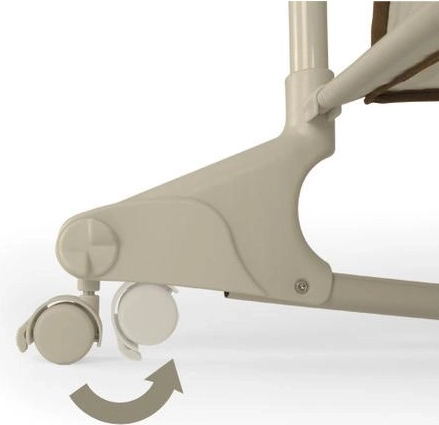 Mobilnost i stabilnost zahvaljujući kotačićima s kočnicom