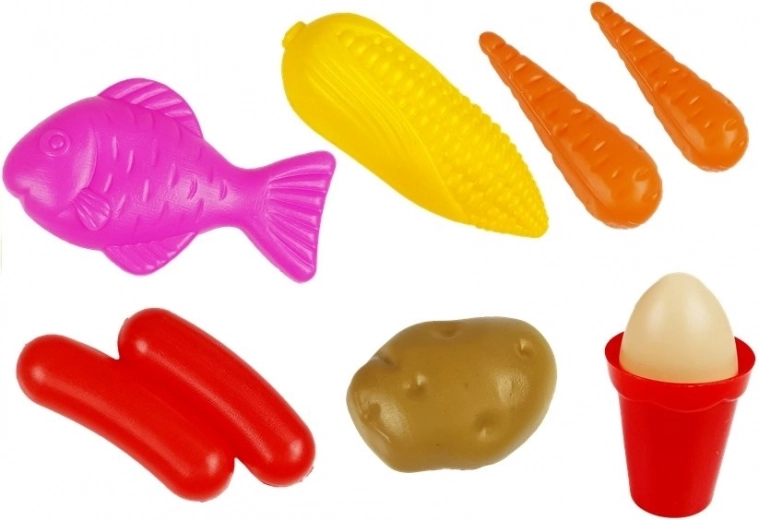 Aliments colorés pour des histoires créatives