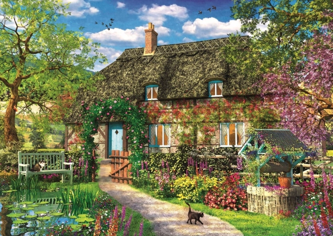 2000-Piece Puzzle - Country Cottage