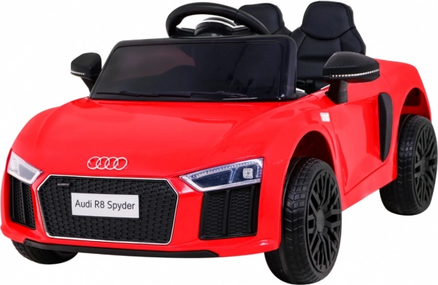 Kids’ Electric Ride-On Car Audi R8 Spyder with Remote Control, EVA Wheels and LED