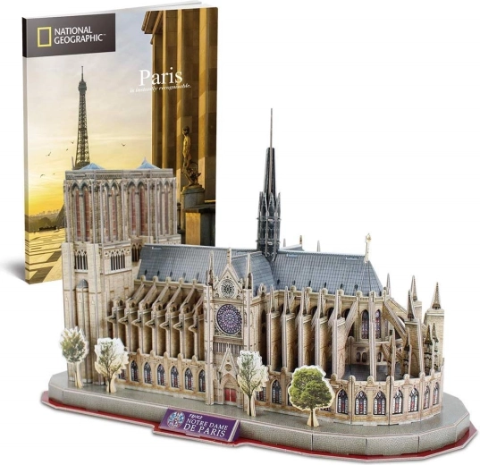Puzzle 3D NG Notre Dame 128 pieces