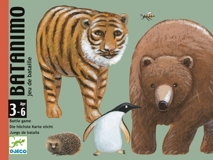 Jeu de cartes DJECO Qui des animaux
