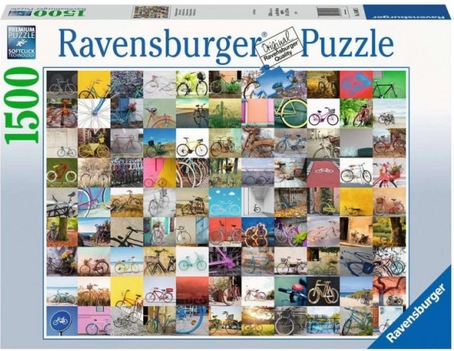 Ravensburger puzzle 99 bicycles 1500 pieces