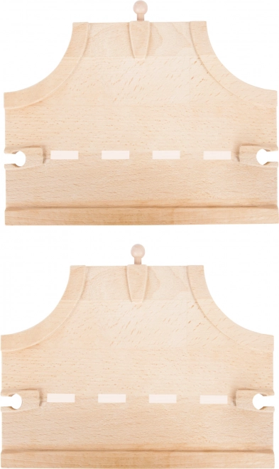 Small foot wooden racetrack – T-junction