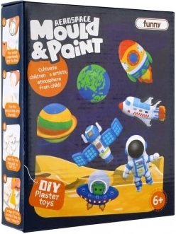 Creative Space Plaster Casting Set – casting and painting for kids 6+