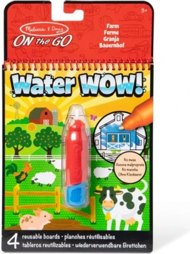 wodna kolorowanka farma z pisakiem MELISSA & DOUG Water Wow