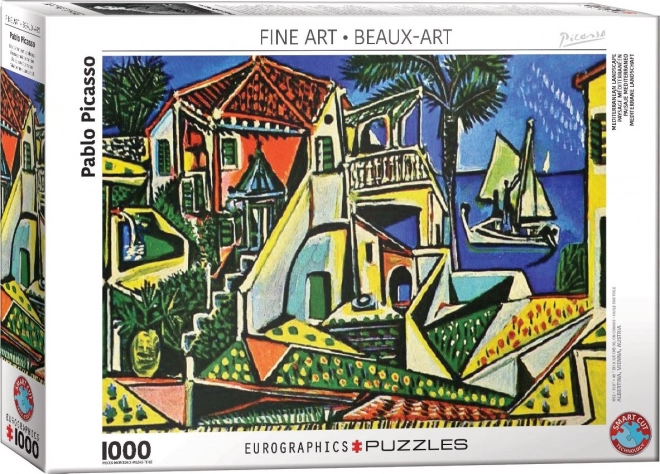 Puzzle Mediterranean Landscape 1000 Pieces EUROGRAPHICS