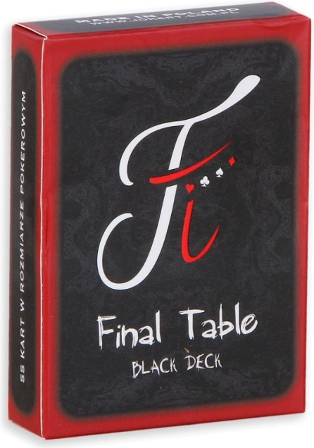 Final Table - jeu de cartes noir