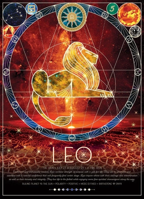 COBBLE HILL Puzzle Zodiac Sign: Leo – 500 Pieces