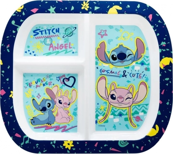 Kids' rectangular plate STITCH