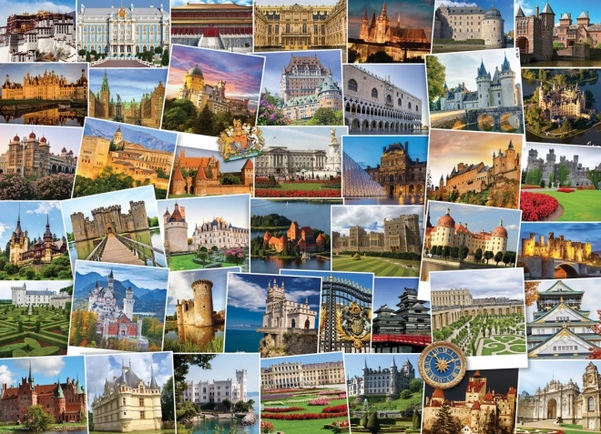 Eurographics Puzzle Globetrotter – Castles and Palaces 1000 Pieces