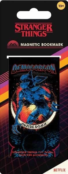 Magnetic Bookmark Stranger Things Demogorgon Club