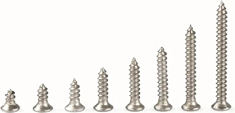 Flere længder til forskellige materialer