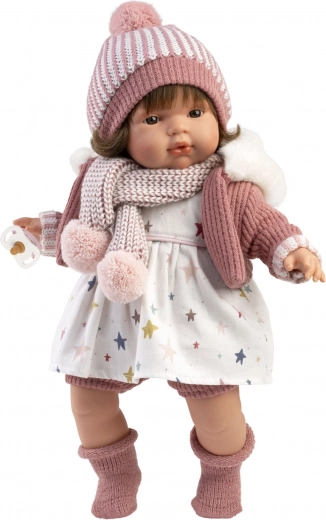 Llorens Lola realistic doll with sounds and soft body