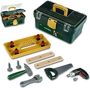 Children’s Tool Case with Tools and Cordless Screwdriver BOSCH