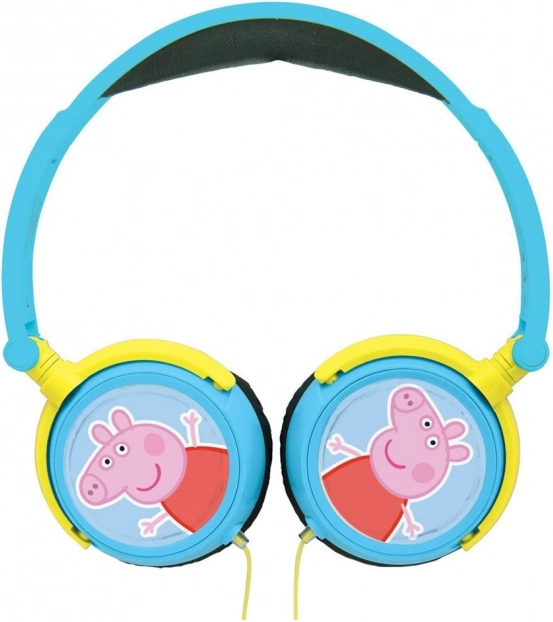 Összecsukható vezetékes gyerek fejhallgató PEPPA PIG