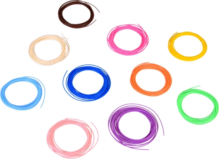 Wide palette of 10 colors for maximum creativity