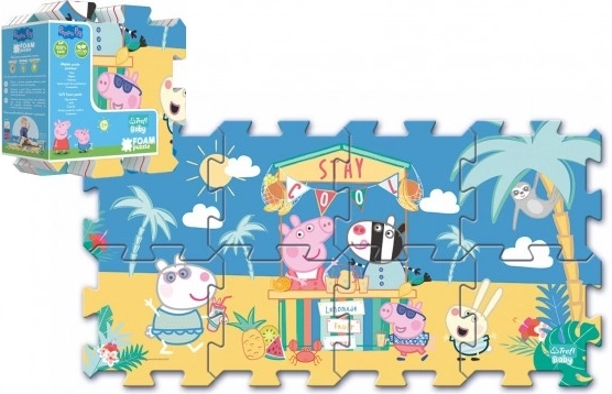 Foam Puzzle PEPPA PIG – Summer Holidays