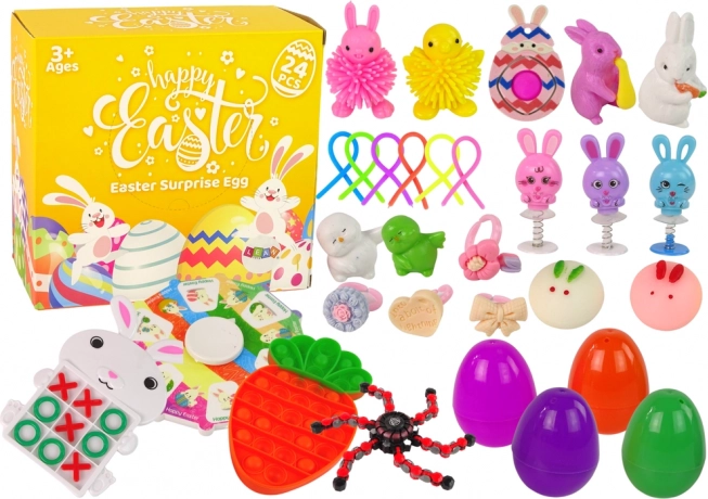 Easter Set of 24 Anti-Stress Fidget Toys