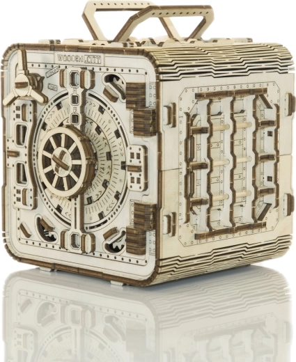 3D Puzzle Safe Wooden City