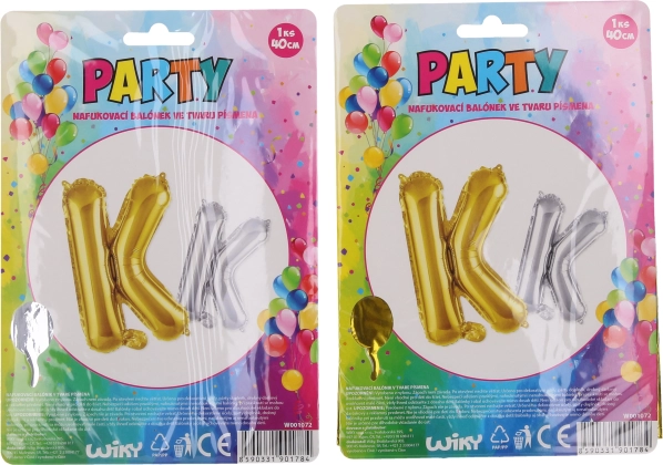 Opblaasbare ballon letter K