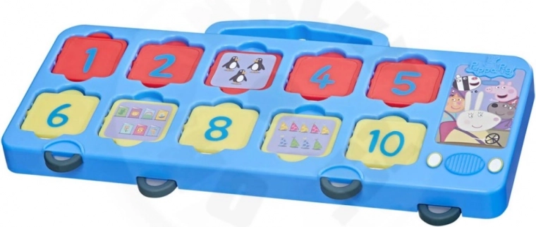 Peppa Pig bus 1–2–3