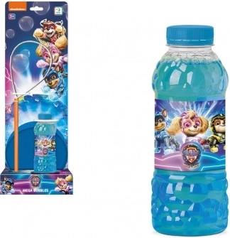 Ensemble à bulles Pat'Patrouille avec solution 0,45L