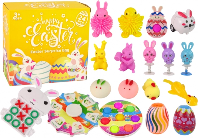 Easter Set of Anti-Stress Fidget Toys, 18 pcs