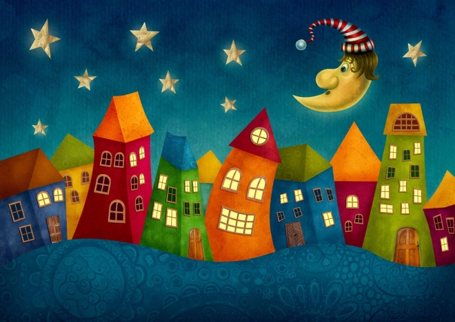 ENJOY Puzzle Colored Houses – 1000 Pieces