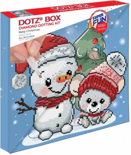 Set Diamond Dotz Otrok na Božič