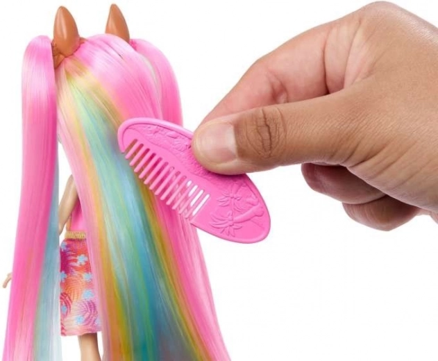Dlouhé duhové vlasy pro nekonečné účesy