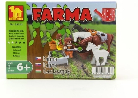 Byggesæt Dromader Farm, 89 dele