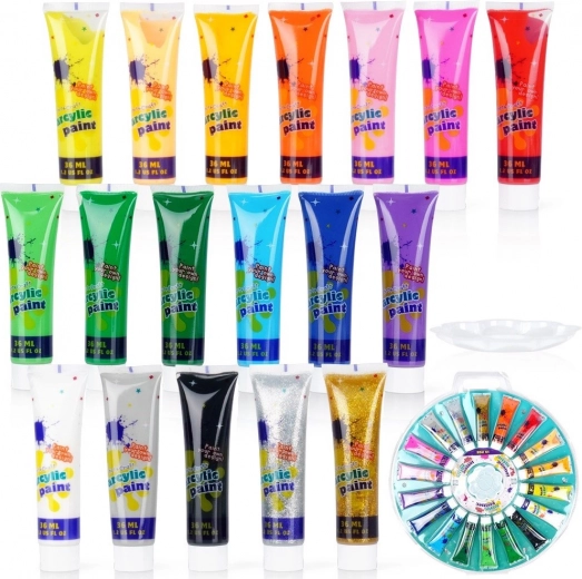 Paletta árnyalatok keveréséhez a csomagban