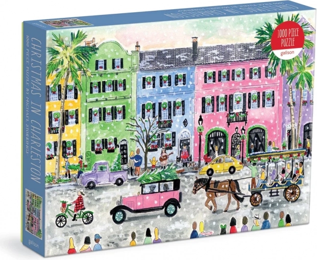Galison Puzzle Michaela Storrings - Christmas in Charleston 1000 pieces